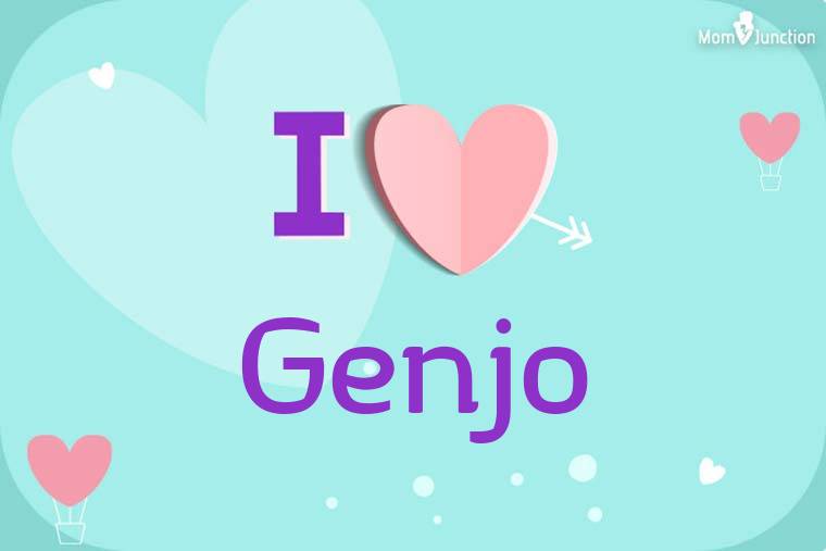 I Love Genjo Wallpaper