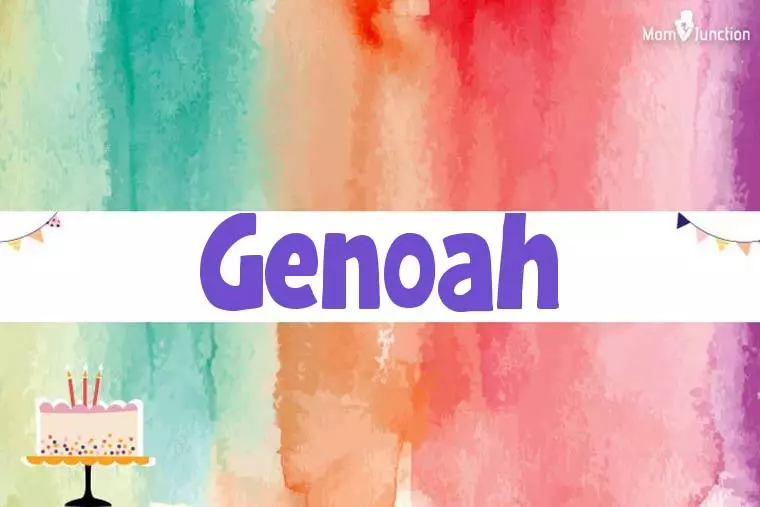 Genoah Birthday Wallpaper