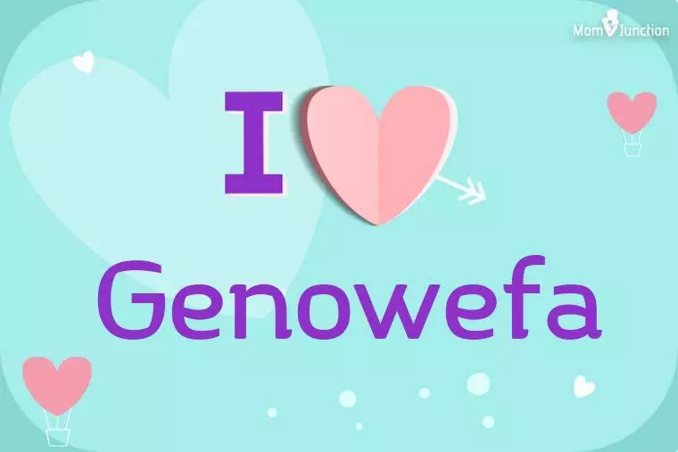 I Love Genowefa Wallpaper