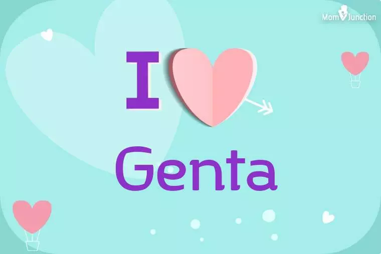 I Love Genta Wallpaper