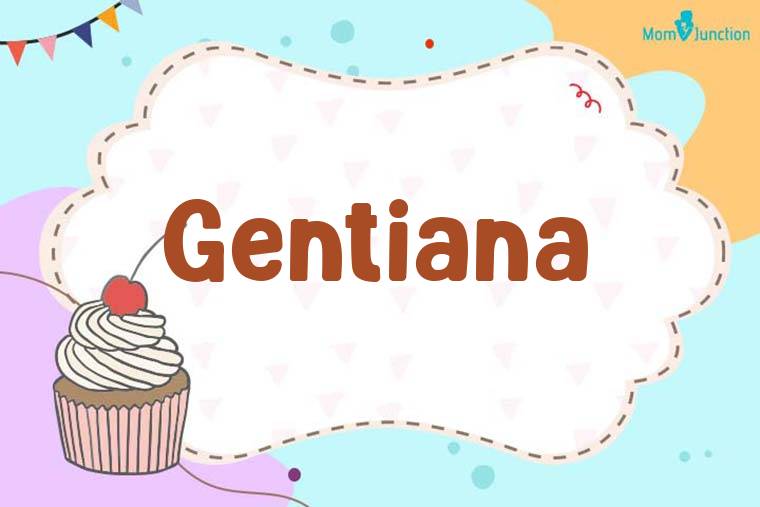 Gentiana Birthday Wallpaper