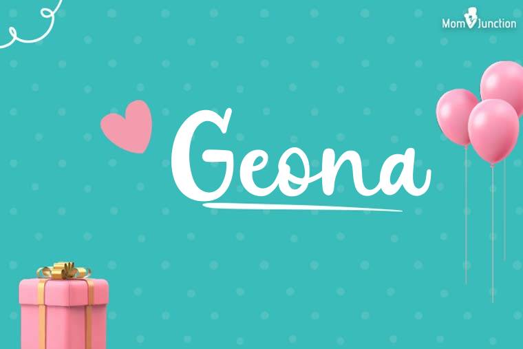 Geona Birthday Wallpaper