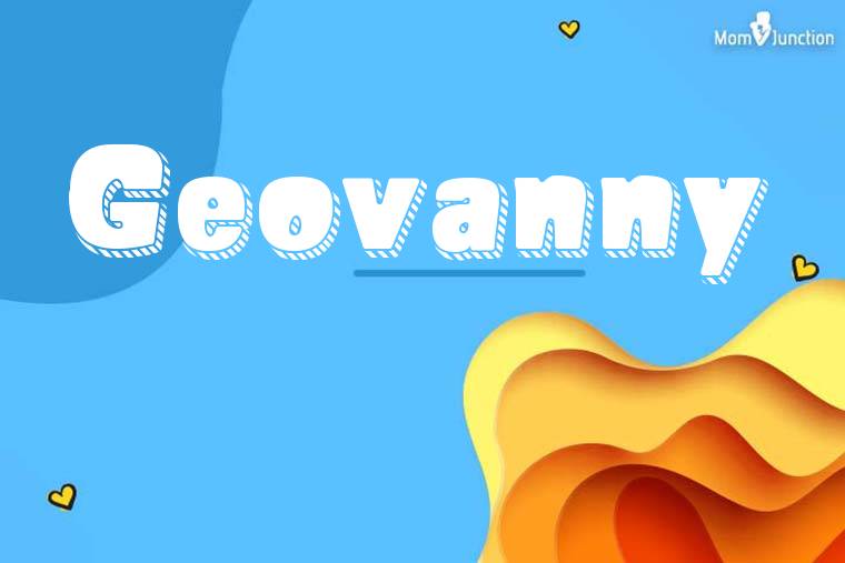 Geovanny 3D Wallpaper