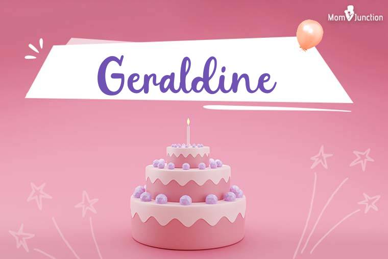 Geraldine Birthday Wallpaper