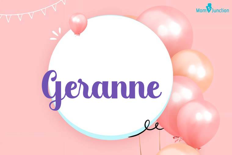 Geranne Birthday Wallpaper