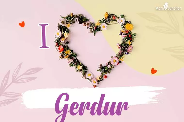 I Love Gerdur Wallpaper