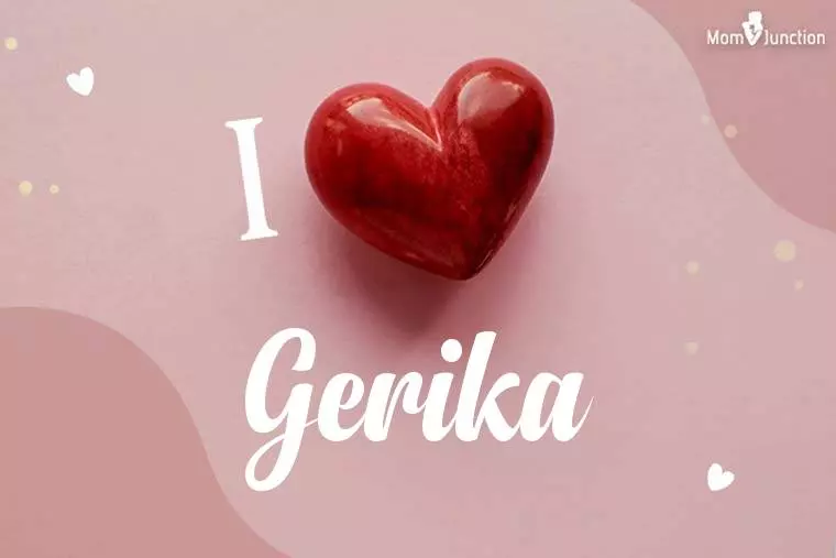 I Love Gerika Wallpaper