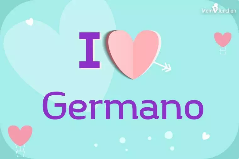 I Love Germano Wallpaper