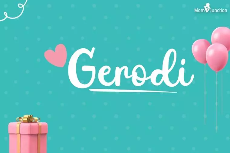 Gerodi Birthday Wallpaper