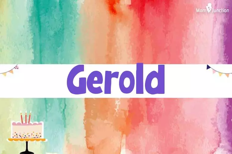 Gerold Birthday Wallpaper