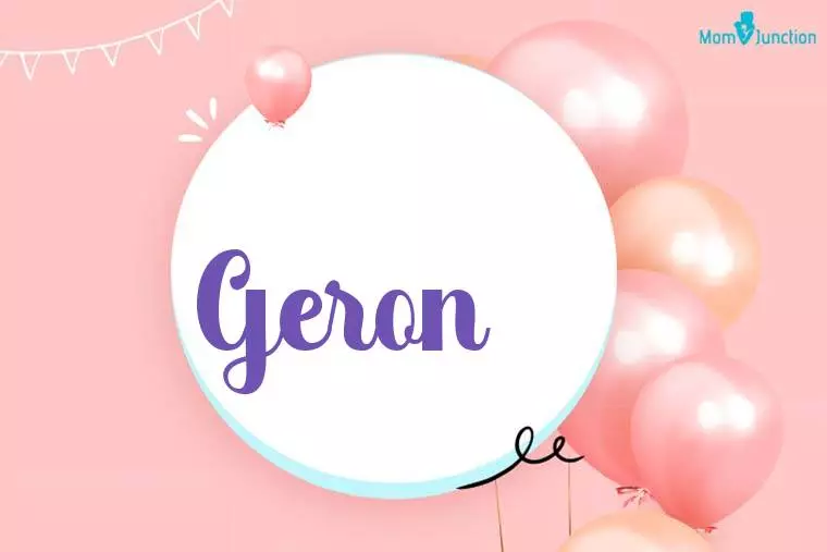 Geron Birthday Wallpaper