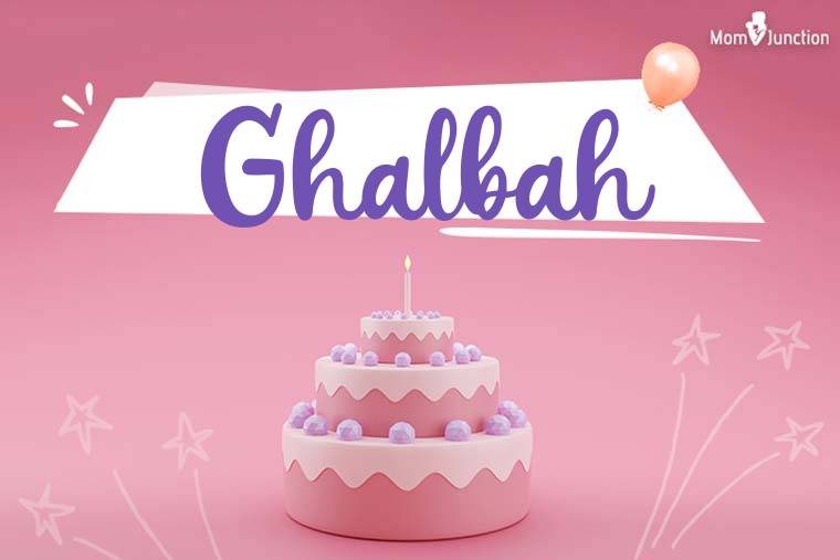 Ghalbah Birthday Wallpaper