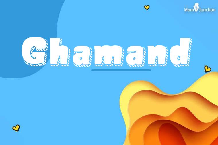 Ghamand 3D Wallpaper