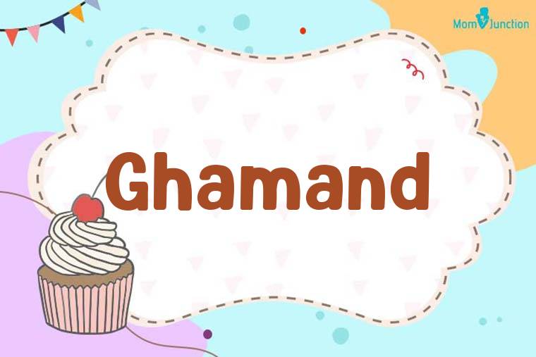 Ghamand Birthday Wallpaper