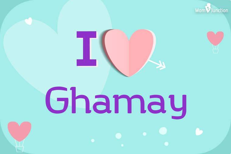 I Love Ghamay Wallpaper