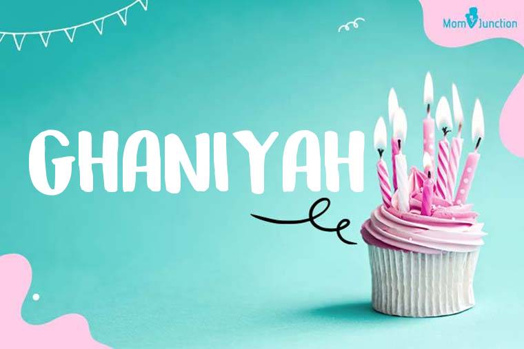 Ghaniyah Birthday Wallpaper