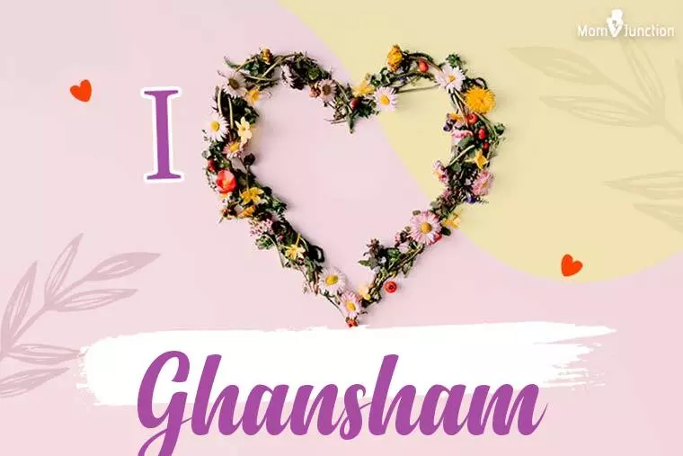 I Love Ghansham Wallpaper