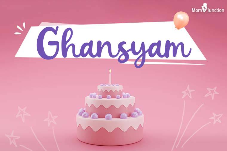 Ghansyam Birthday Wallpaper