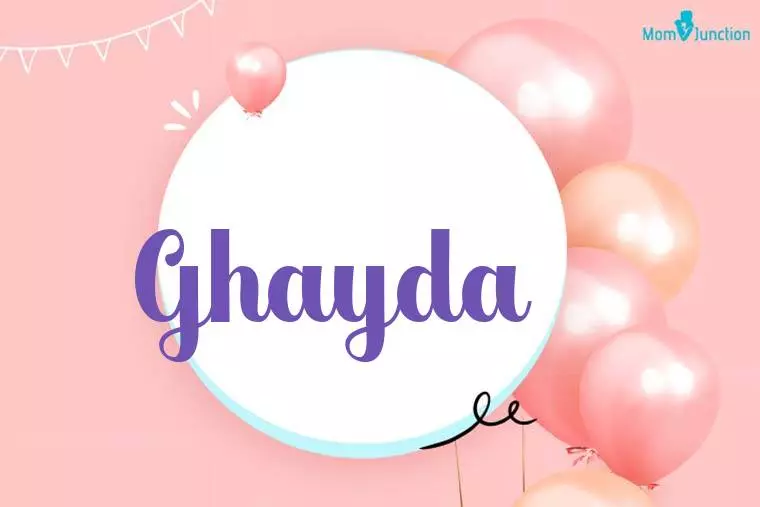 Ghayda Birthday Wallpaper