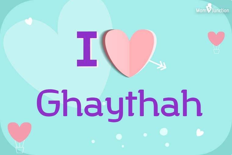 I Love Ghaythah Wallpaper