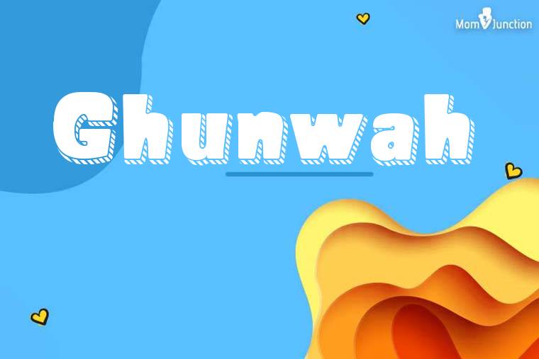 Ghunwah 3D Wallpaper