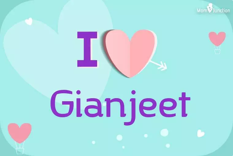 I Love Gianjeet Wallpaper