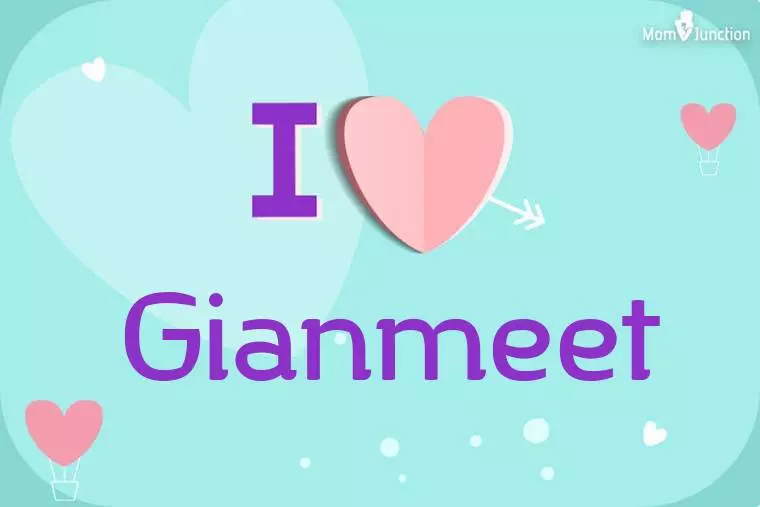 I Love Gianmeet Wallpaper