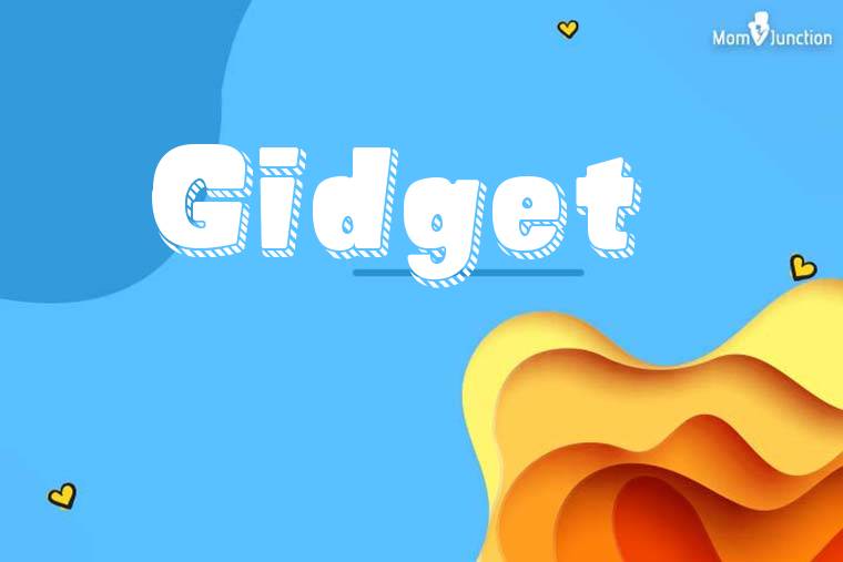 Gidget 3D Wallpaper