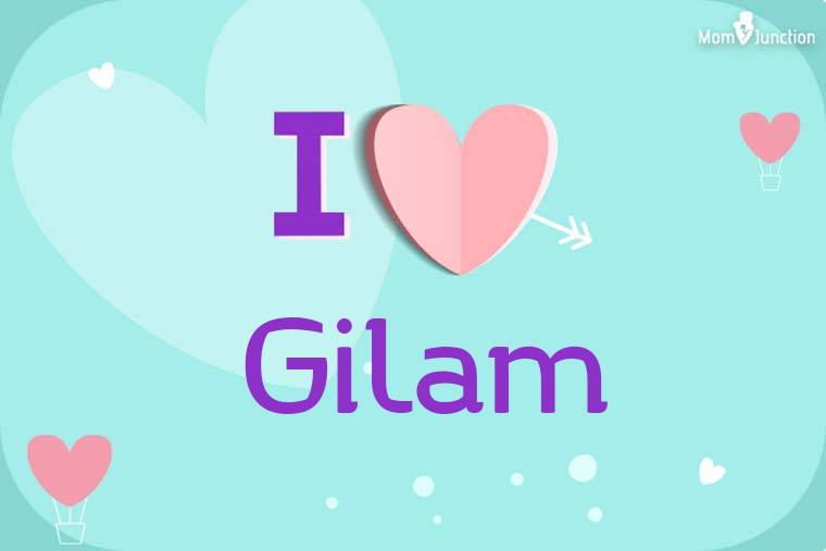 I Love Gilam Wallpaper