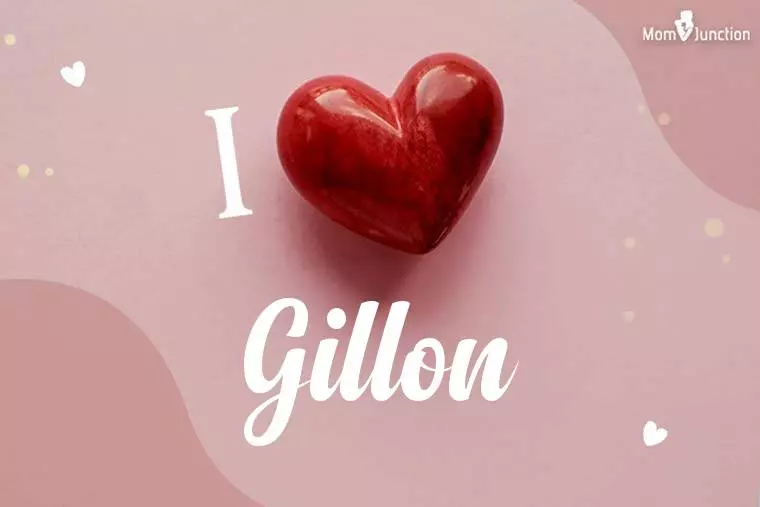 I Love Gillon Wallpaper