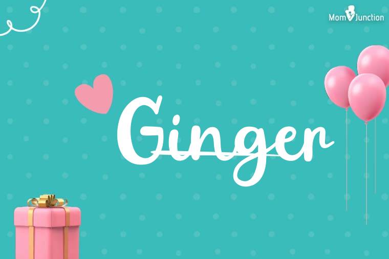 Ginger Birthday Wallpaper