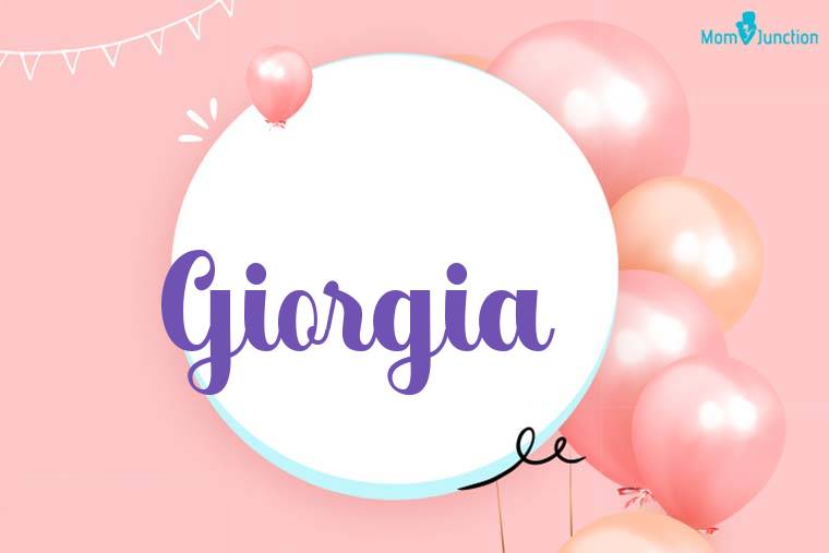 Giorgia Birthday Wallpaper