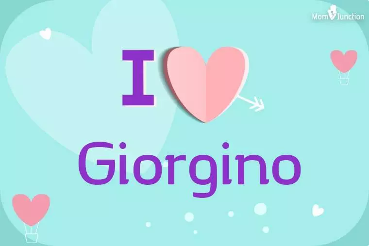 I Love Giorgino Wallpaper