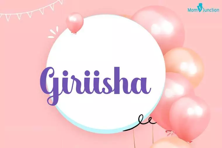 Giriisha Birthday Wallpaper