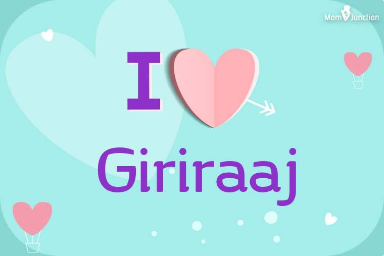 I Love Giriraaj Wallpaper
