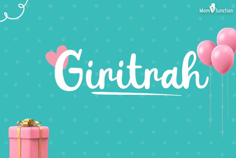 Giritrah Birthday Wallpaper