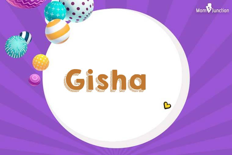 Gisha 3D Wallpaper