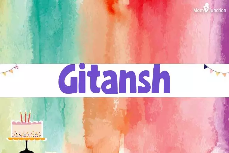 Gitansh Birthday Wallpaper