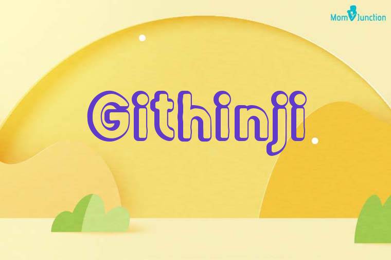 Githinji 3D Wallpaper