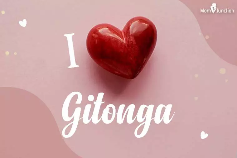 I Love Gitonga Wallpaper