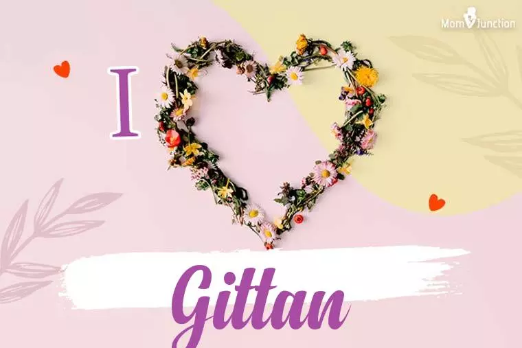 I Love Gittan Wallpaper