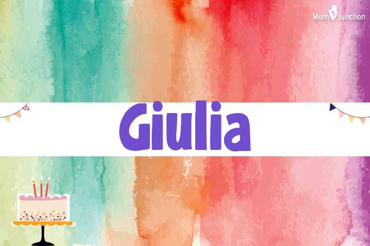 Giulia Birthday Wallpaper