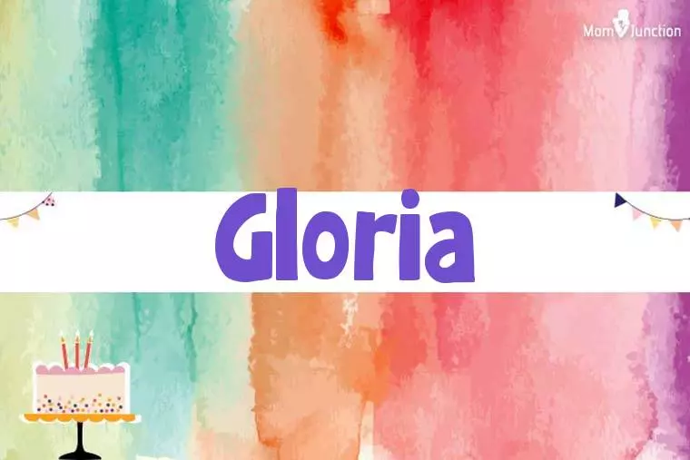 Gloria Birthday Wallpaper