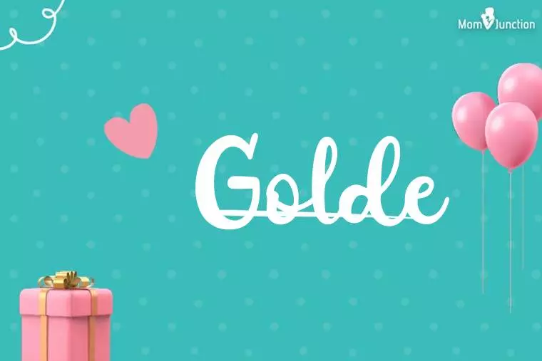 Golde Birthday Wallpaper