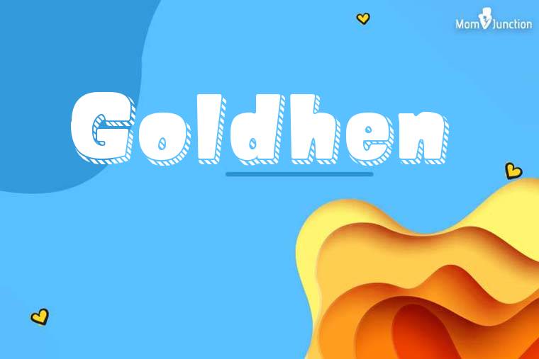 Goldhen 3D Wallpaper