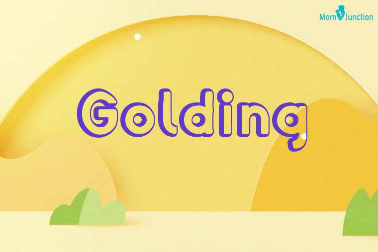 Golding 3D Wallpaper