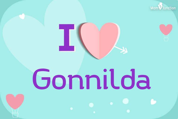 I Love Gonnilda Wallpaper