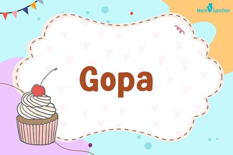 Gopa Birthday Wallpaper
