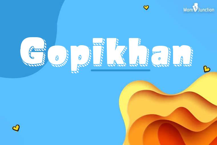 Gopikhan 3D Wallpaper