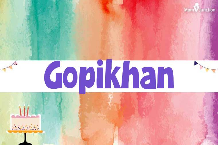 Gopikhan Birthday Wallpaper